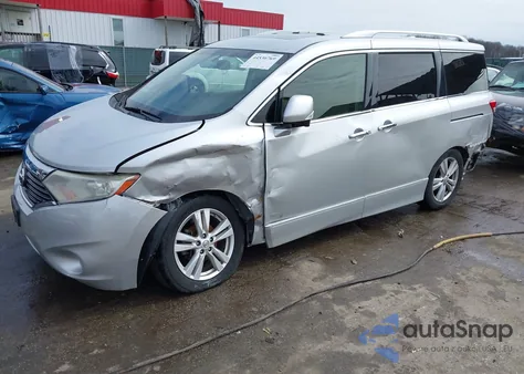2013 Nissan Quest Le из США, поврежденный, VIN JN8AE2KP0D9071877